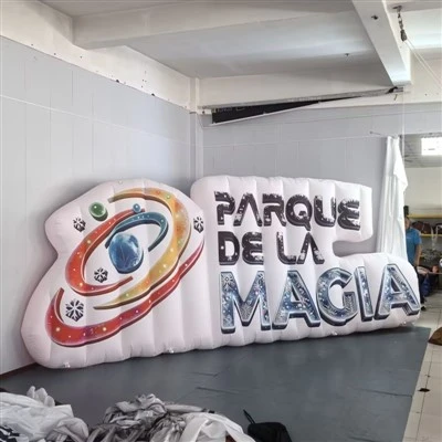 Semn publicitar gonflabil uriaș personalizat cu imprimare digitală completă